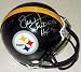 Jack Lambert Autographed/Hand Signed Pittsburgh Steelers HOF Mini Helmet