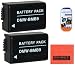 Pack Of 2 Panasonic Lumix DMC-FZ150 Digital Camera Batteries - Includes 2 DMW-BMB9 Batteries + LCD Screen Protectors + MicroFiber Cleaning Cloth