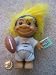 Russ Berrie..... Property Of Chargers Troll, with Yellow Hair