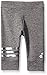 adidas Little Girls' Active Workout Pant, Gray, 6