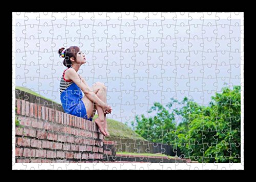 ABC PUZZLE (YYB03718B) Jigsaw 204 pieces Puzzle with Frame