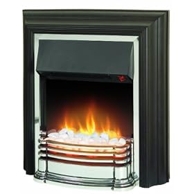 Dimplex DTT20 Detroit Traditionally Styled Freestanding Optiflame Effect Electric Fire, 2 Kilowatt