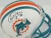 Chad Pennington Hand Signed Autographed Miami Dolphins Football Riddell Mini Helmet