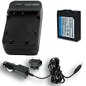 PANASONIC CGR-S006 / CGR-S006A / 1B Equivalent Charger & Battery Combo for OEM DE-993 / Lumix DMC-L10K / DMC-FZ35K / DMC-FZ18 / FZ50S & Many More. Includes USB Port and Cable for Charging USB Enabled Cell Phones ** Cable NOT for PC / Photo transfer.