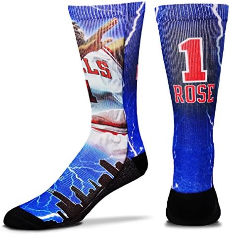 Chicago Bulls Derrick Rose #1 Storm Socks