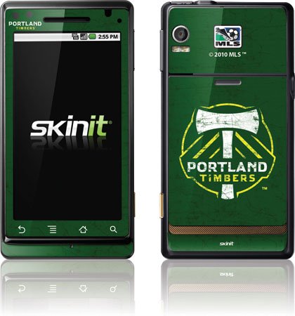 Skinit Portland Timbers Solid Distressed Vinyl Skin for Motorola Droid Skinit Portland Timbers Solid Distressed Vinyl Skin for Motorola Droid