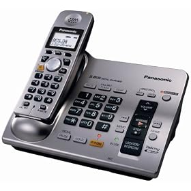 Panasonic KX-TG6071M 5.8 GHz Expandable Digital Cordless Answering System (Platinum)