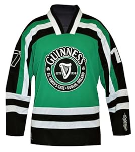 Guinness Green & Black Hockey Jersey-XXL