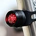 Voberry New Bike Bicycle Red LED Rear Light 3 modes Waterproof Tail Lamp Quick Release (a)