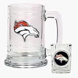 Review Great American Products  / Denver Broncos Boilermaker Set (15 oz. Mug and 2 oz. Shot Glass)