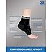 Zensah Ankle Support, Large/X-Large, Heather Grey