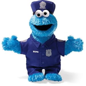 Gund Cookie Monster NYC Policeman by Gund