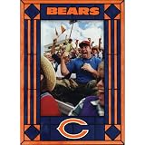 Chicago Bears Art Glass Frame