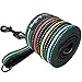 Blueberry Pet 4 Colors Stripe Dog Leash with Soft & Comfortable Handle, 5 ft x 3/4