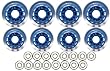 INDOOR Roller Hockey Wheels HILO 72/80 ABEC 9 BEARINGS