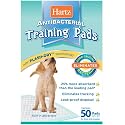 Hartz Antibacterial Training Pads for Small and Medium Dogs, 50 Pads