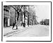 Historic Print (L): View of Red Light District on C. Street, N.W., near 13th, with Griffin Veatch, who was s