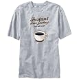 BUY : Instant Disc Jockey Just Add Coffee Occupations Mens T-Shirt (Heather Gray, Sizes X-Small - XXX-Larg