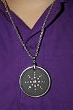 Anion Energy & Scalar Energy Rope Chain Pendant clasp, ring, crystals Sold in the USA only by Quantum BioPhysics.