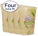 Lysol No-Touch Hand Soap Refill, 8.5 Fl Oz, Aloe Vera & Vitamin E Scent, 4 Count