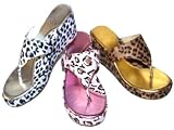 Cheetah Girls Animal Print Wedges Sandals