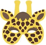 Soft Foam Jungle Animal Mask (Sold Singly)IMAGE