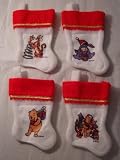 Winnie the Pooh and Friends 7" Stockings Set of 4