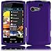For Kyocera Rise C5155 Hard Cover Case Dark Purple