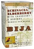 Bija, Echinacea Elderberry With Cranberry & Rooibos, Caffeine Free, 20