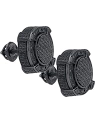 0.21CTW-DIA MICRO-PAVE EARRINGS