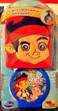 Official Disney Jake & the Neverland Pirates Bath Mitt & Body Wash Gift Set with Pump and Design Bath Mitt for Children