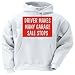 DRIVER MAKES MANY GARAGE SALE STOPS Adult Hooded Sweatshirt (Hoodie / Hoody) Various Colors