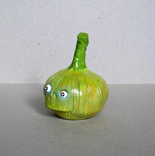 Decorative Polymer Clay Pumpkin Figurine - Halloween Spooky Pumpkin Decor - Seasonal Home Decor