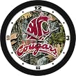 Washington State Cougars NCAA 12In Camo Wall Clock