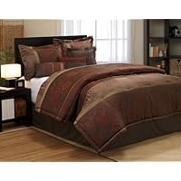 S. Lichtenberg Co. Gillian 100-Percent Polyester 7-Piece Comforter Set