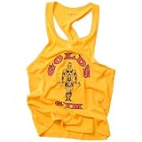 Athletic Tank with Logo Gold (Gold) - Small
