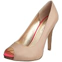Nine West Women's Escher7 Peep-toe Heel Tortoro 1111547109 6 UK