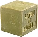 Unscented All Natural Extra Marseille Olive Oil Soap 400 g 13.3 oz Cube