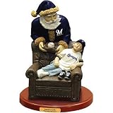 Milwaukee Brewers MLB Santa's Gift Figurine
