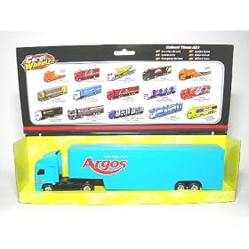 Corgi Wheelz TY86818 - ERF Race Transporter - Argos