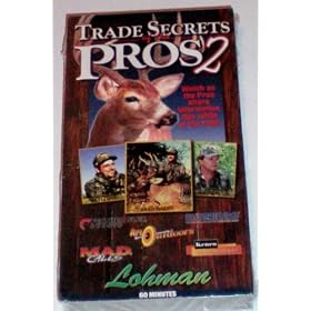 Trade Secrets of the Pros2 -- Watch as the Pros share informative tips while in the field! -- Mark Drury, Brad Harris, Paul Meeks -- Topics Include Hunting Tough Weather Conditions -- Tools of the Trade -- Late Season Hunting -- Monster Mule Deer in Velvet -- VHS TAPE