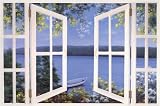Island Time with Window by Diane Romanello,36 in. x 24 in.
