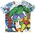 Marvel Comics Superheroes White T-shirt Tee