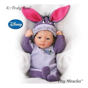 Fiorenza Biancheri's Tiny Miracles Snuggle Tight Eeyore Baby Doll: So Truly Real by The Ashton-Drake Galleries