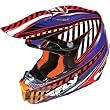 Fly Racing F2 Carbon Systematic Adult Dirt Bike Motorcycle Helmet - Vivid Purple