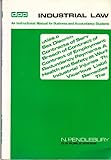 Industrial law : an instructional manual for business and accountancy students