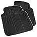 BDK Black 5 Piece Set Premium Heavy Duty Odorless Mats for Honda Fit