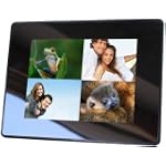 NIX N' EASY X08A - 8 Inch Hi Resolution SVGA Digital Photo Frame - Photo, Video, Music with Remote Control - Slim Design
