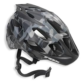 Fox Racing Flux Bicycle Helmet - Black Camo - 20001-247