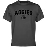 NCAA Utah State Aggies Charcoal Logo Arch T-shirt